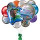 Premium Teenage Mutant Ninja Turtles Foil Balloon Bouquet, 8pc